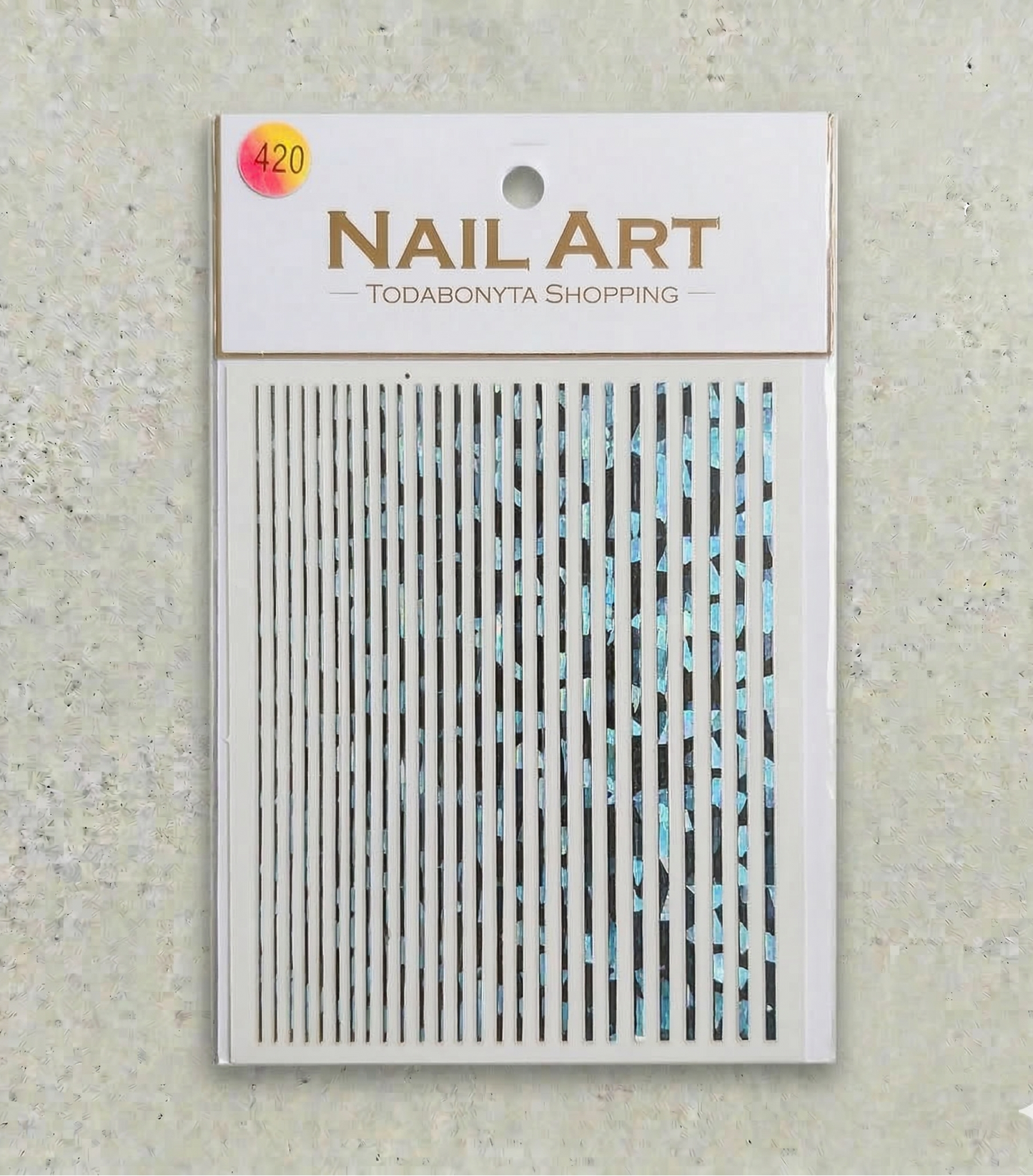 Stickers nail art 3D relief motif 420 autocollants decorations ongles professionnelles
