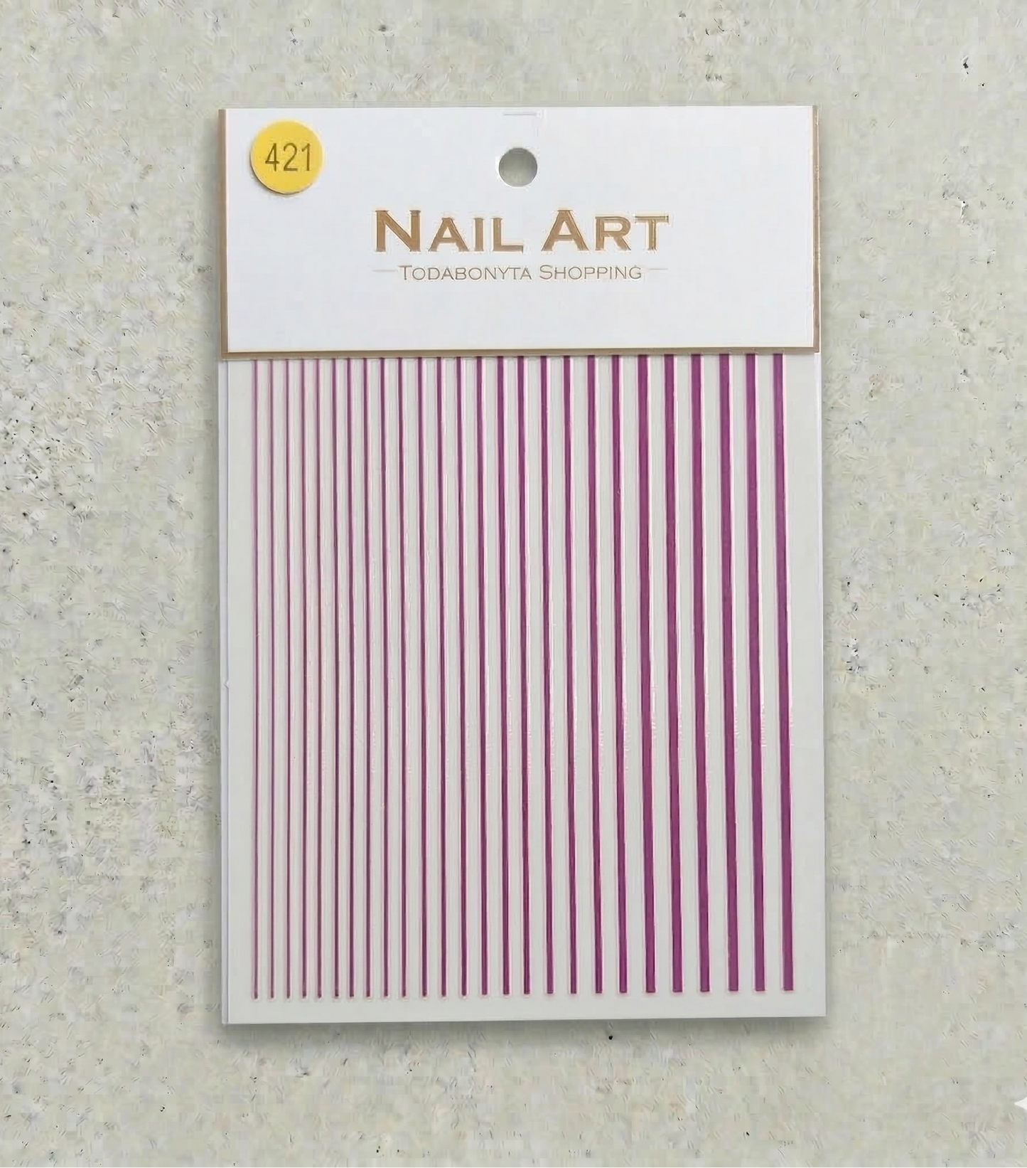 Stickers nail art 3D relief motif 421 autocollants decorations ongles professionnelles