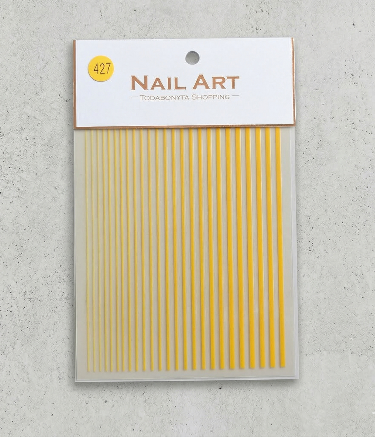 Stickers nail art 3D relief motif 427 autocollants decorations ongles professionnelles