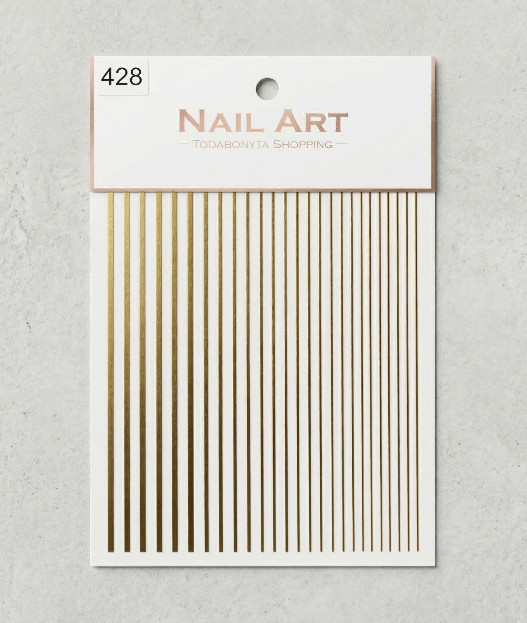 Stickers nail art 3D relief motif 428 autocollants decorations ongles professionnelles
