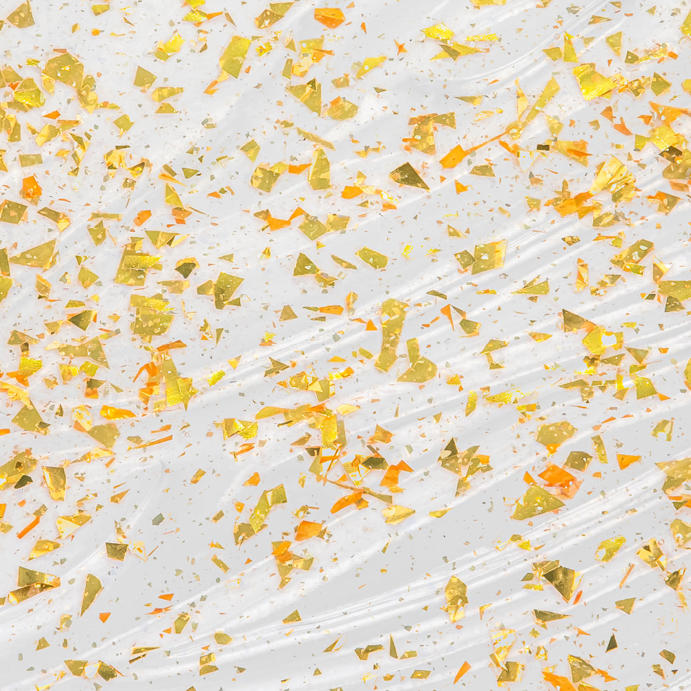 Flacon Top Coat INOCOS Gold Foil pour effet doré scintillant professionnel
