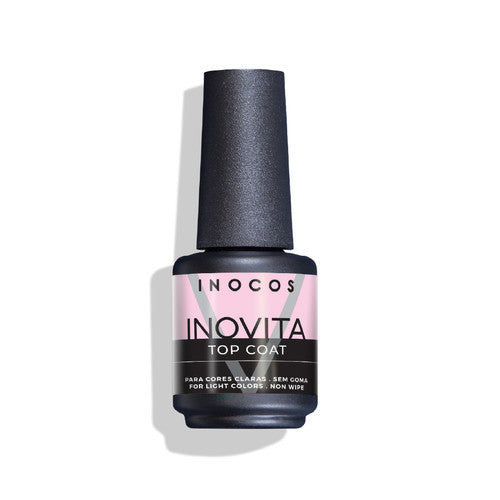 Top Coat INOVITA INOCOS 15ml - Finition brillance intense protection UV
