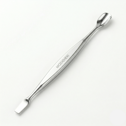 Universal pusher spatula Mozhzheri outil precision manucure russe - vue detail
