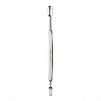 Universal pusher spatula Mozhzheri acier inoxydable double embout - vue produit