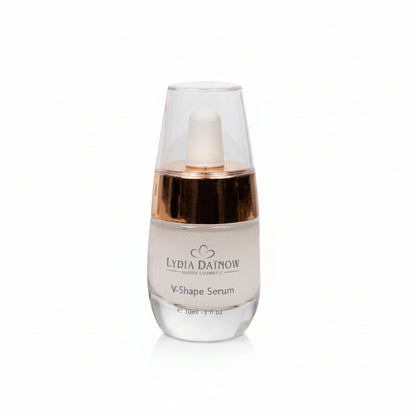 V-Shape Serum Lydia Dainow 30ml – Sérum raffermissant aux cellules souches de goji PCT, acide hyaluronique et extrait de tara pour redessiner les contours du visage – cosmétiques suisses Lydia Dainow