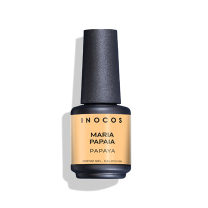 Vernis Gel INOCOS Maria Papaia 15ml - Orange Pastel Néon Collection Tons Pastel Néon
