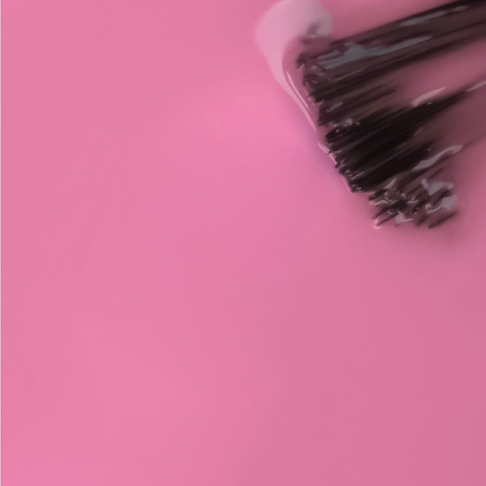 Application Vernis Gel INOCOS Meu Nome É Rebeca rose pastille sur ongles
