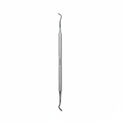 Curette double embout Mozhzheri en acier inoxydable médical pour manucure russe professionnelle