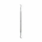 Curette double embout Mozhzheri en acier inoxydable médical pour manucure russe professionnelle