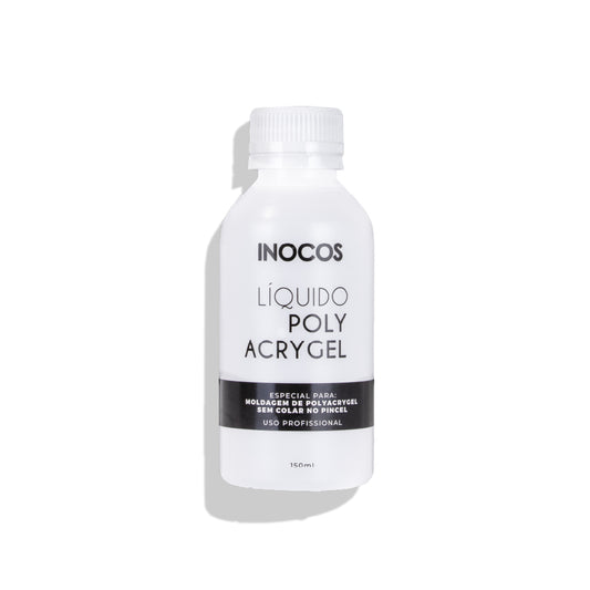 Liquide Polyacrygel INOCOS Spécial Pinceaux – Nettoyant professionnel pour pinceaux polyacrygel gel UV/LED