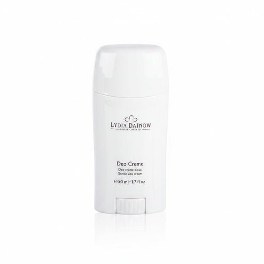 Déodorant Crème Lydia Dainow 50ml – Protection longue durée au phytosqualane, huile de jojoba et phytoextrait LD pour peaux sensibles – cosmétiques suisses Lydia Dainow