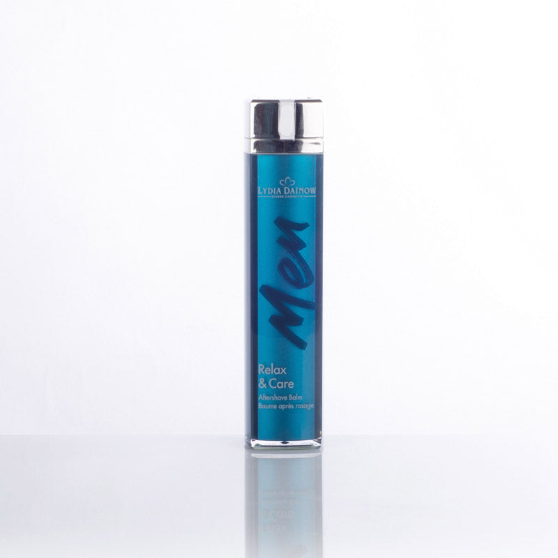Relax & Care Lydia Dainow 50ml – Crème visage homme apaisante à l'AquaCacteen, Niacinamide et Acide Hyaluronique – cosmétiques suisses Lydia Dainow