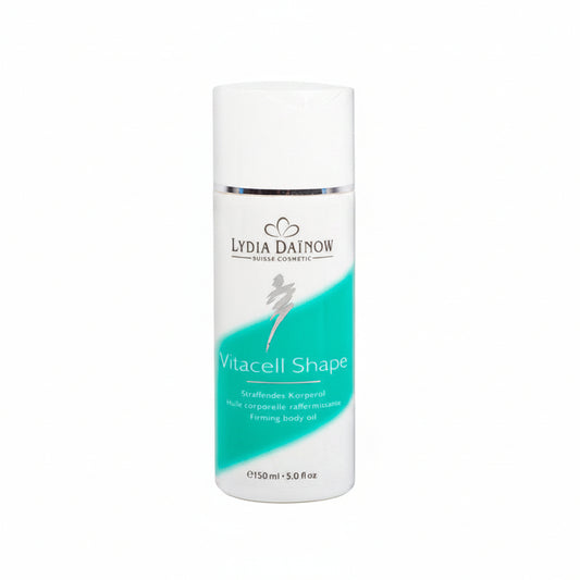 Vitacell Shape Lydia Dainow 150ml – Huile corps raffermissante anti-cellulite au Shape Perfection, extrait de fenouil marin et algues brunes – cosmétiques suisses Lydia Dainow
