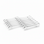 Support Pinceaux Transparent 5 Grilles - Repose-Pinceaux